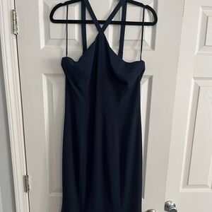 Dress the Population Navy Strapless Dress